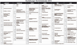 Kalender hunteburg